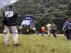 Záplavy v Peru - helikoptéra evakuovala turisty z Machu Picchu