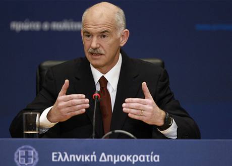 ecký premiér George Papandreou