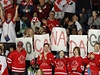 Na olympiád mají obrovskou podporu i kanadské hokejistky.
