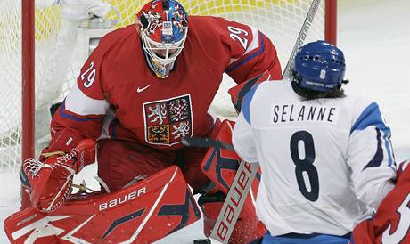 Vokoun a Selänne.