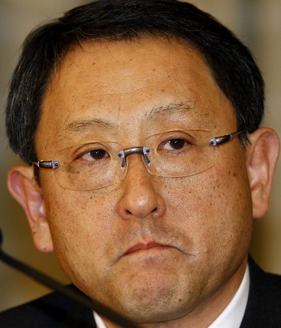 Prezident automobilky Toyota Akio Tojoda
