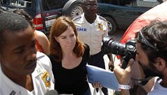 Amerianka Laura Silsby byla zadrena za údajný pokus o únos 33 dtí z Haiti.