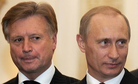 Leonid agaov a Vladimír Putin.