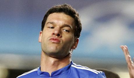 Zklamaný Michael Ballack.