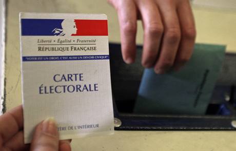 Krajské volby ve Francii.