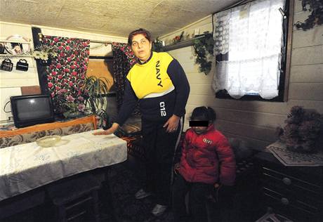 Neznámý útoník vhodil zápalnou láhev v noci na 14. bezna do domu romské rodiny v ostravské osad Bedika