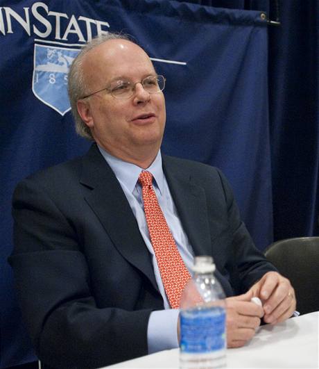 Karl Rove, poradce bývalého prezidenta USA George Bushe.