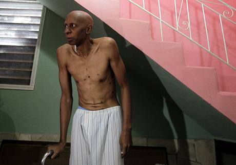 Kubánský disident Guillermo Farias drí hladovku