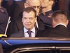 Ruský prezident Dmitrij Medvedv na Ruzyni