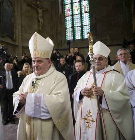 Intronizace arcibiskupa praského Mons. Dominika Duky