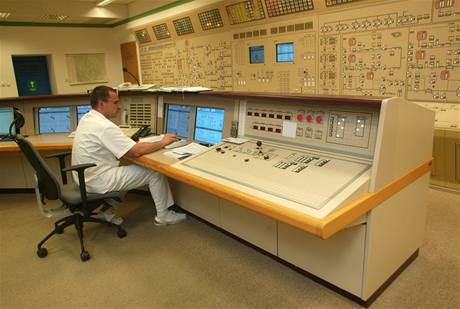 Velín jaderné elektrárny Temelín.