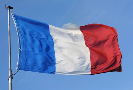 Vlajka Francie.