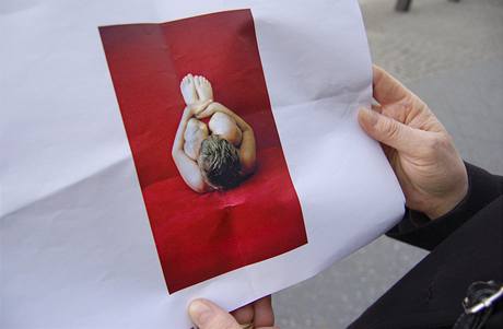 Snímek, jen musela eská fotografka Míla Preslová odstranit z výstavy v Berlín kvli údajné pornografii 