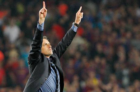 Mourinho si uívá postup pes Barcelonu
