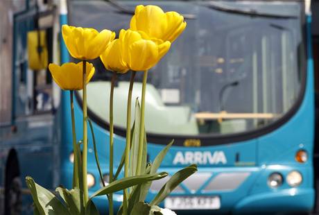 Dánská dopravní spolenost Arriva nabízí ve svých autobusech "sedadla lásky".