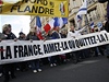 Francouzské protesty. 