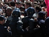 Demonstranti pi sráce s policií v Albánii