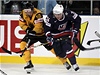 Nmecko - USA. Patrick Hager vlevo a TJ Oshie