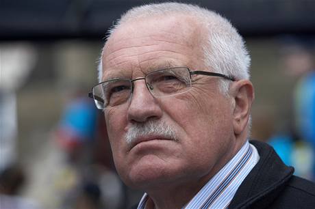 Prezident Václav Klaus.