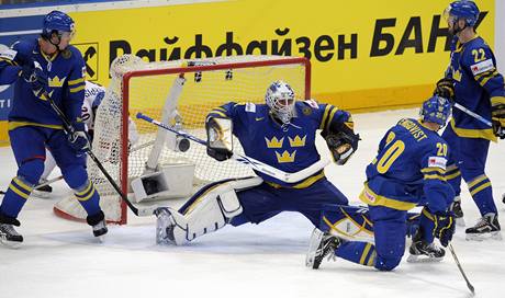 esko - védsko (druhý gól v Gustavssonov síti).