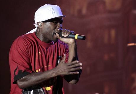 Raper 50 Cent na snímku z 15. kvtna 2010.