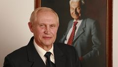 Dosavadní rektor zlínské univerzity Ignác Hoza.