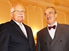 Václav Klaus a Karel Schwarzenberg.