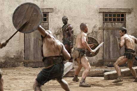 Spartakus z produkce HBO.