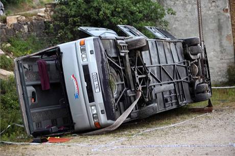 V Chorvatsku havaroval autobus s echy, 19 lidí skonilo v nemocnici