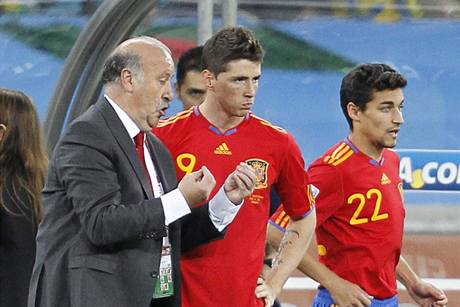 panlsko: Torres (uprosted), Navas a trenr Del Bosque 