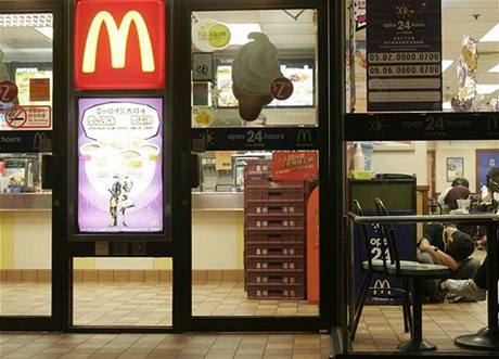 Restaurace McDonald's - ilustraní foto.