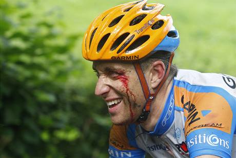Tour de France (zranný Vande Velde)