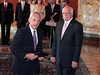 Prezident Václav Klaus jmenoval vládu Petra Nease: ministr zdravotnictví Leo Heger.