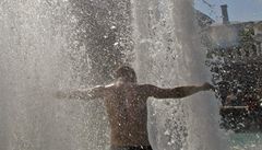 Mu se osvuje ve fontán (ilustraní foto)