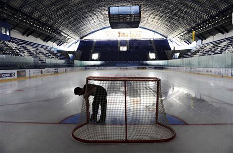 Popradský zimní stadion, kde by ml hrát Hradec Králové KHL