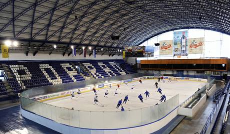 Popradsk zimn stadion, kde by ml hrt Hradec Krlov KHL
