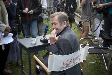 Naten filmu Odchzen: Vclav Havel.