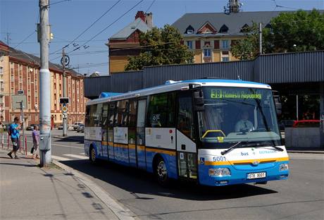 Elektrobus v Ostrav
