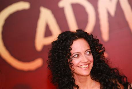 Lucie Bílá v muzikálu Carmen.
