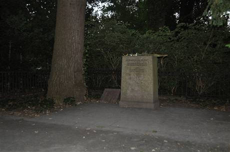 Kleistv hrob ve Wannsee.