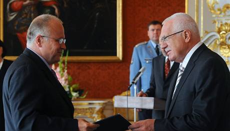 Igor Nmec a Václav Klaus