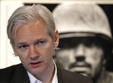 Zakladatel serveru WikiLeaks Julian Assange