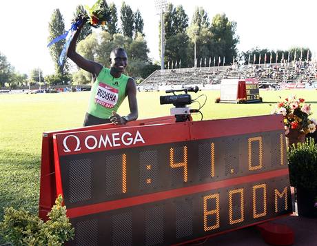 David Rudisha, svtový rekordman na 800 metr