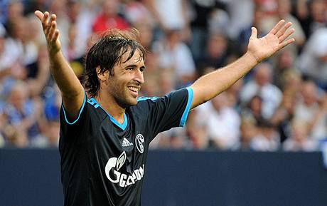Raúl v dresu Schalke 04.