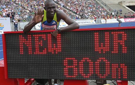 Sprinter Rudisha.