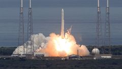 Raketa Falcon 9 spolenosti The SpaceX