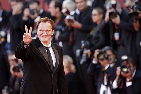 Quentin Tarantino na festivalu v Benátkách