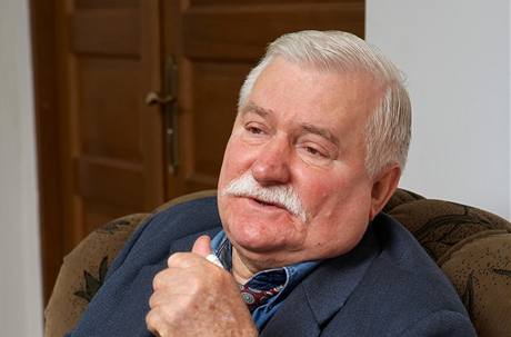 Lech Walesa u rozhovoru pro LN