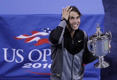 Rafael Nadal vyhrál poprvé v kariée US Open.
