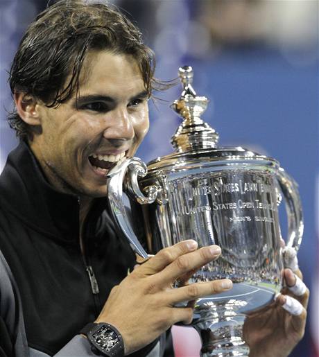 Rafael Nadal vyhrál poprvé v kariée US Open.